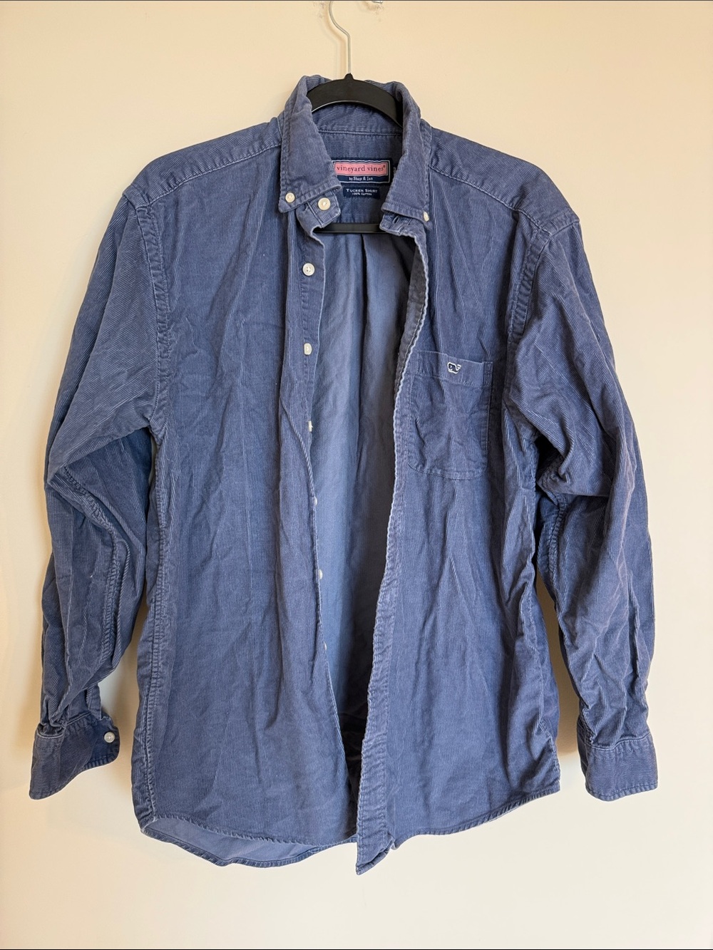 Vineyard Vines Corduroy Tucker Shirt SZ MED